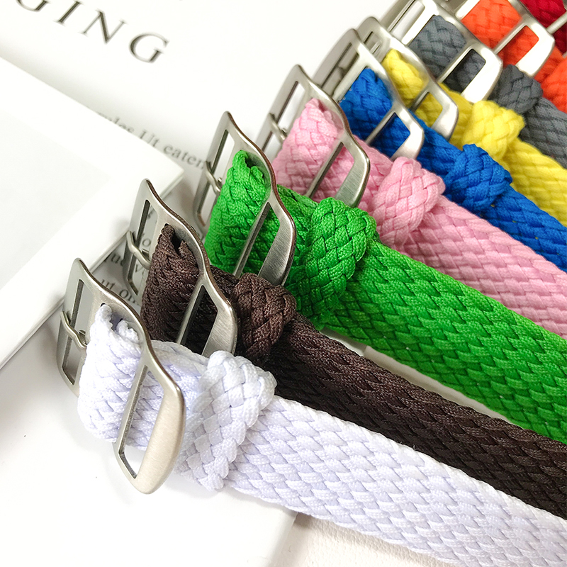 Perlon Strap Woven - 16mm 18mm 20mm 22mm Nylon Canvas