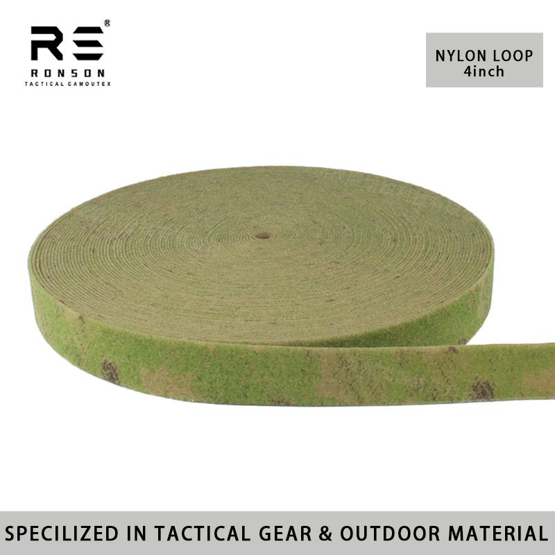 Sport Loop Velcro - A-TACS-FG Camouflage Printed Velcro Loop Strap