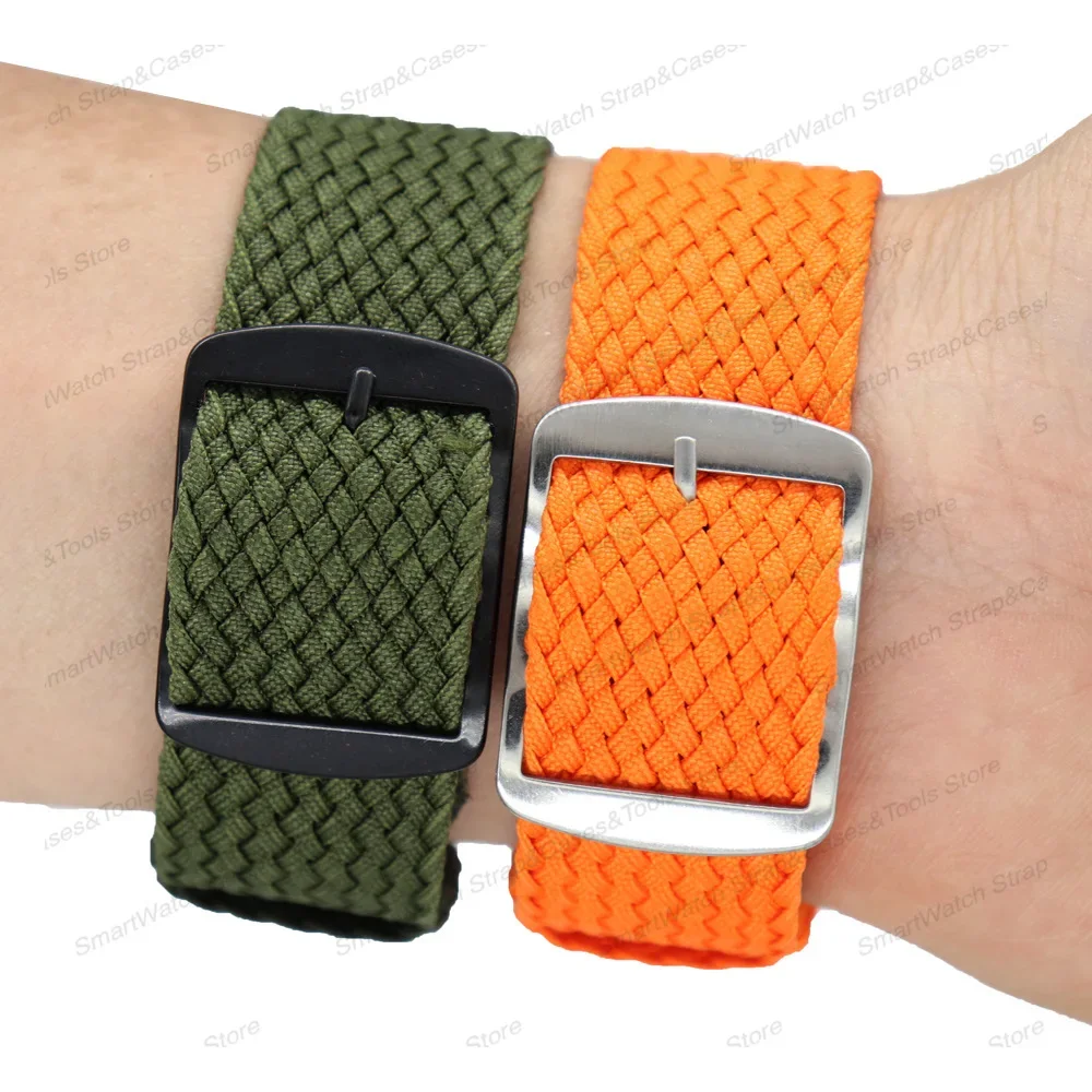 14mm 16mm 18mm 20mm 22mm Perlo – Perlon Strap Woven Bewertung und Preis