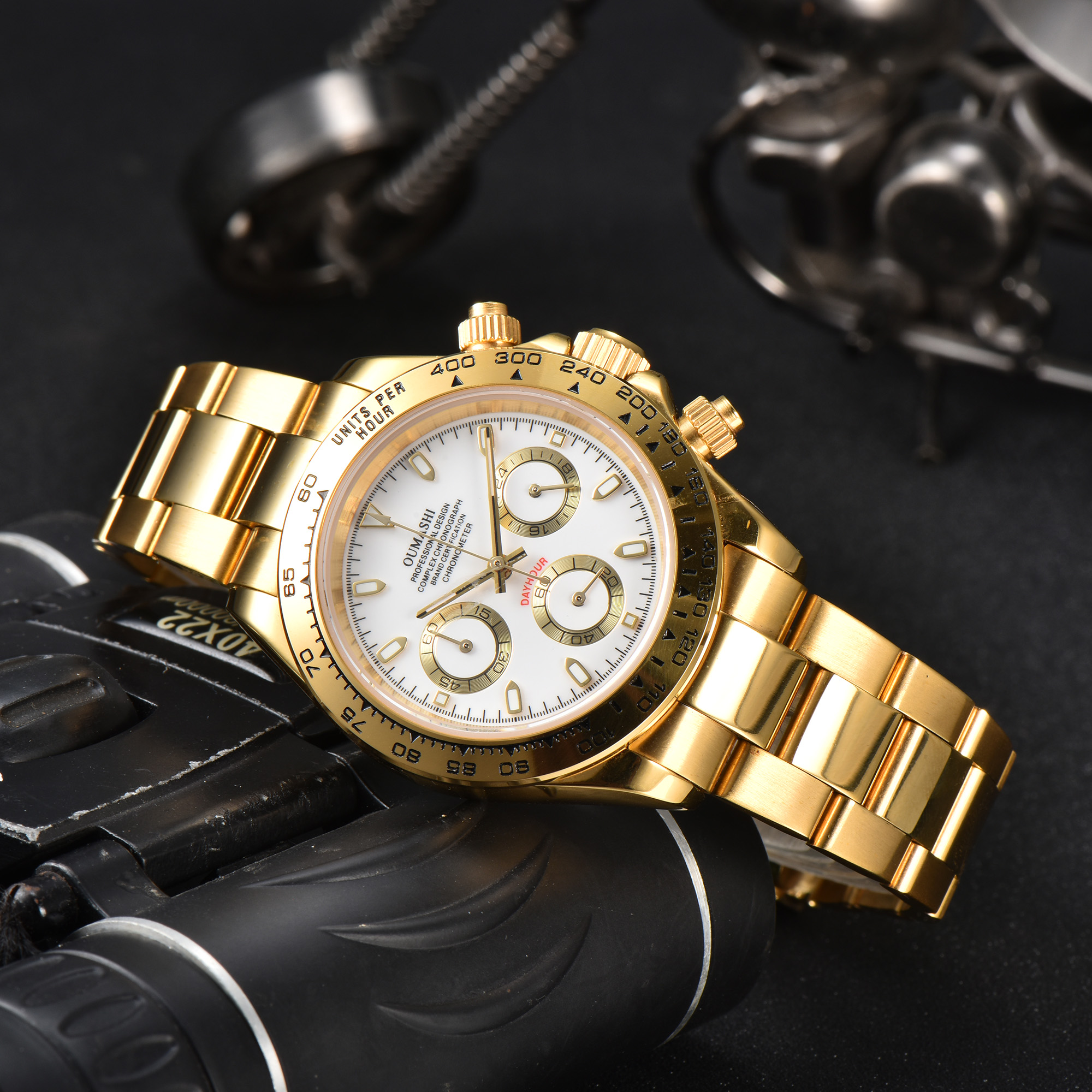39mm VK63 watch Gold Stainless – Stainless Bracelet Diver Bewertung und Preis