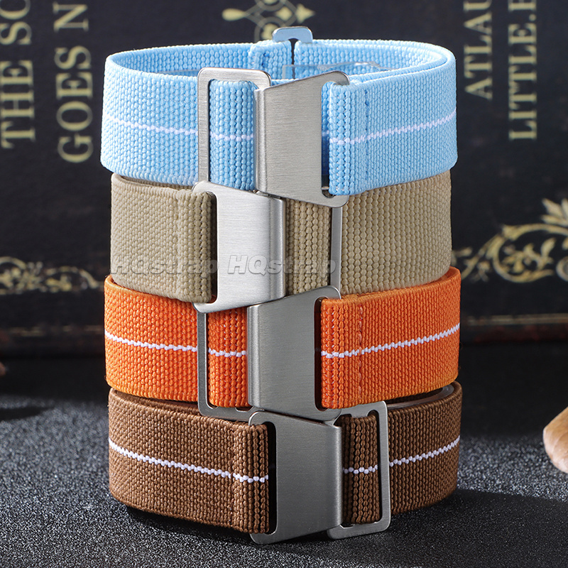 18/20/22mm Elastic Nylon Watch – Parachute Strap Elastic Bewertung und Preis