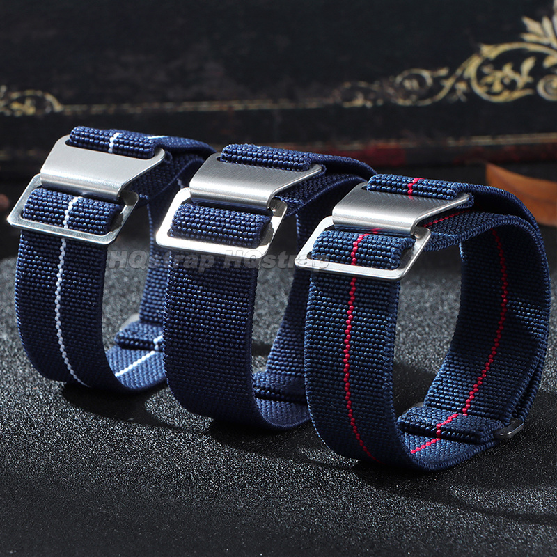 18/20/22mm Elastic Nylon Watch – Parachute Strap Elastic Bewertung und Preis