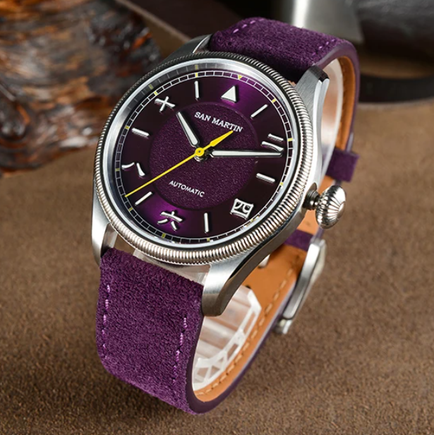 San Martin Men Automatic Watch – Leather Strap Quick Release Bewertung und Preis