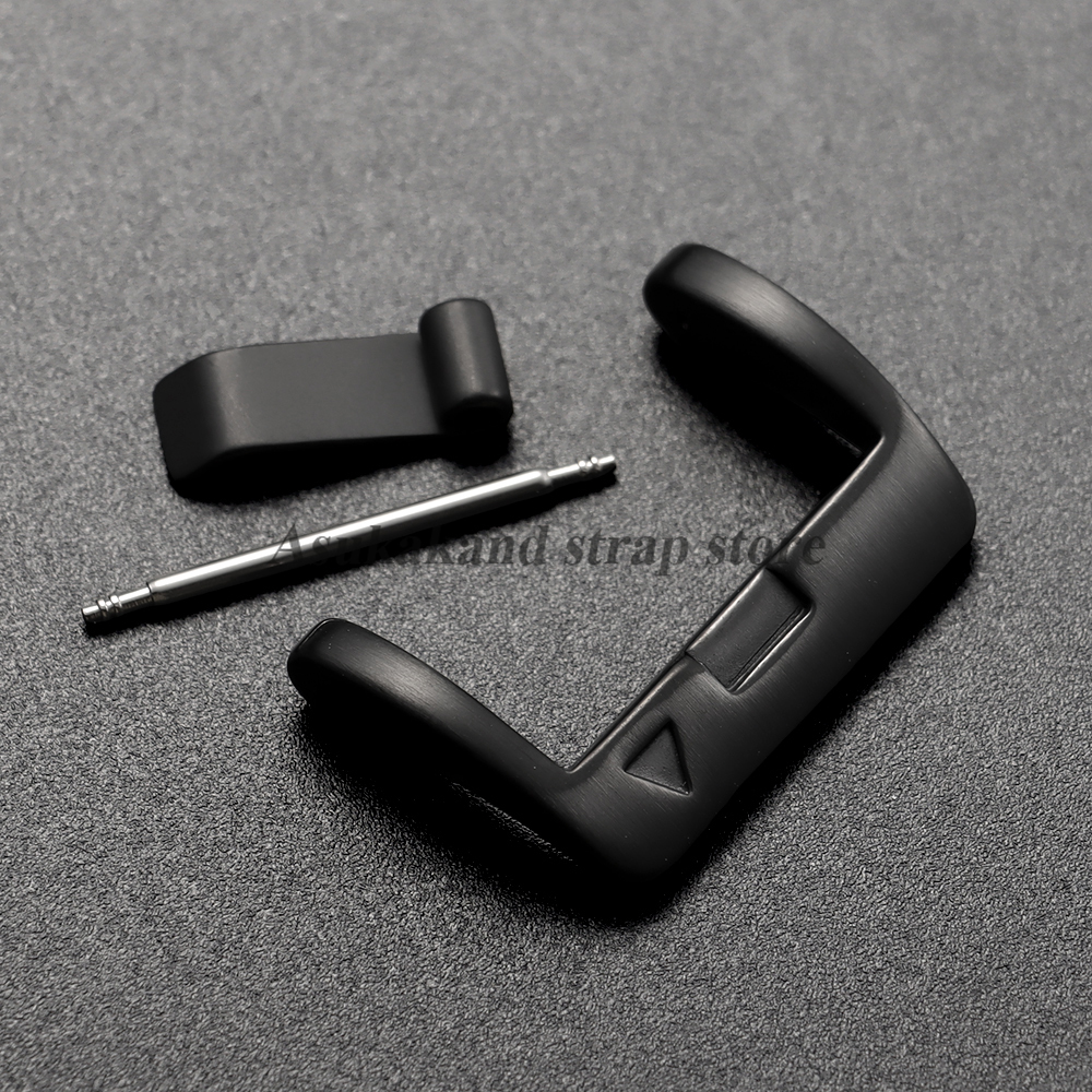 Black Stainless Steel Watch Bu – Silicone Watch Band 22Mm Bewertung und Preis