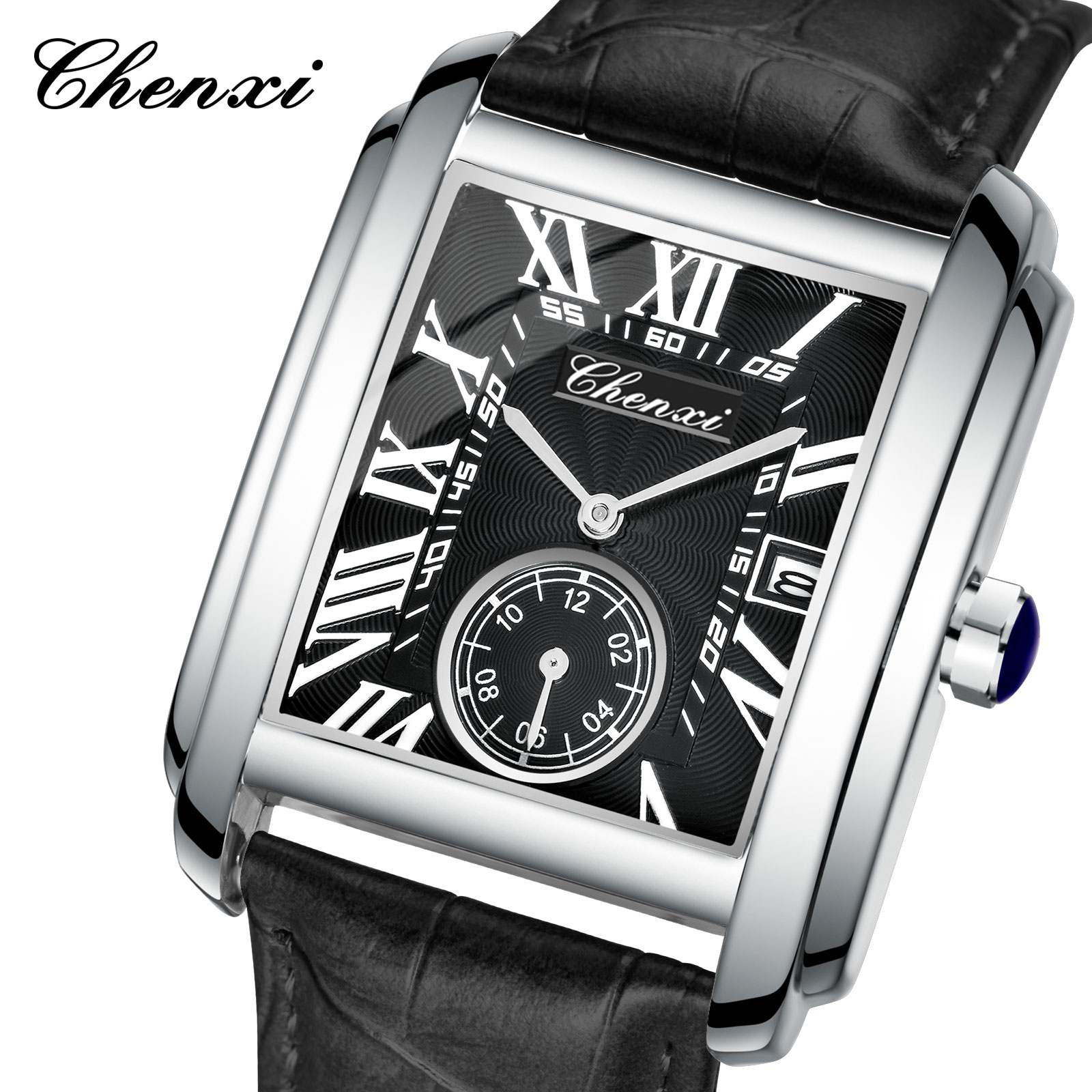 Chenxi 8216 New Fashion Boy Cl – Leather Watch Band Men Bewertung und Preis