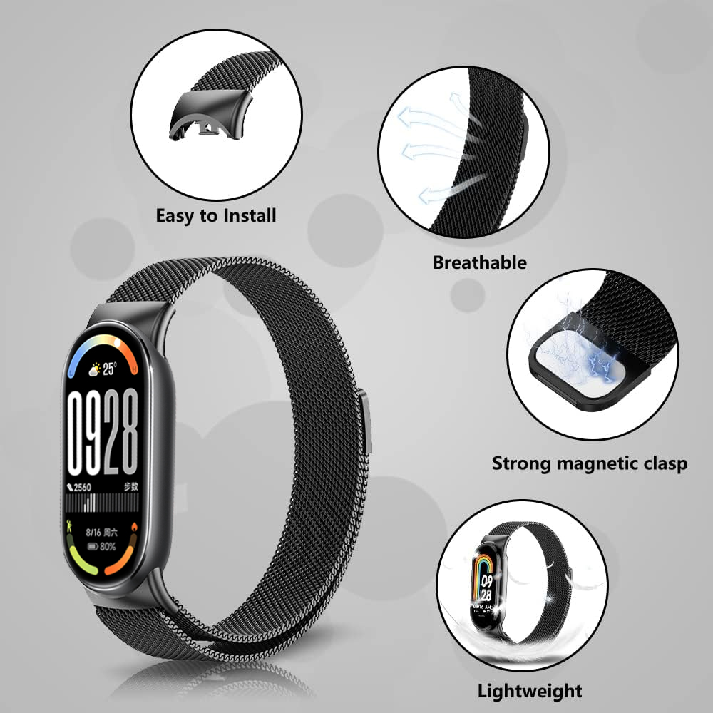 Magnetic Straps for Xiaomi mi  – Milanese Loop Magnetic Bewertung und Preis