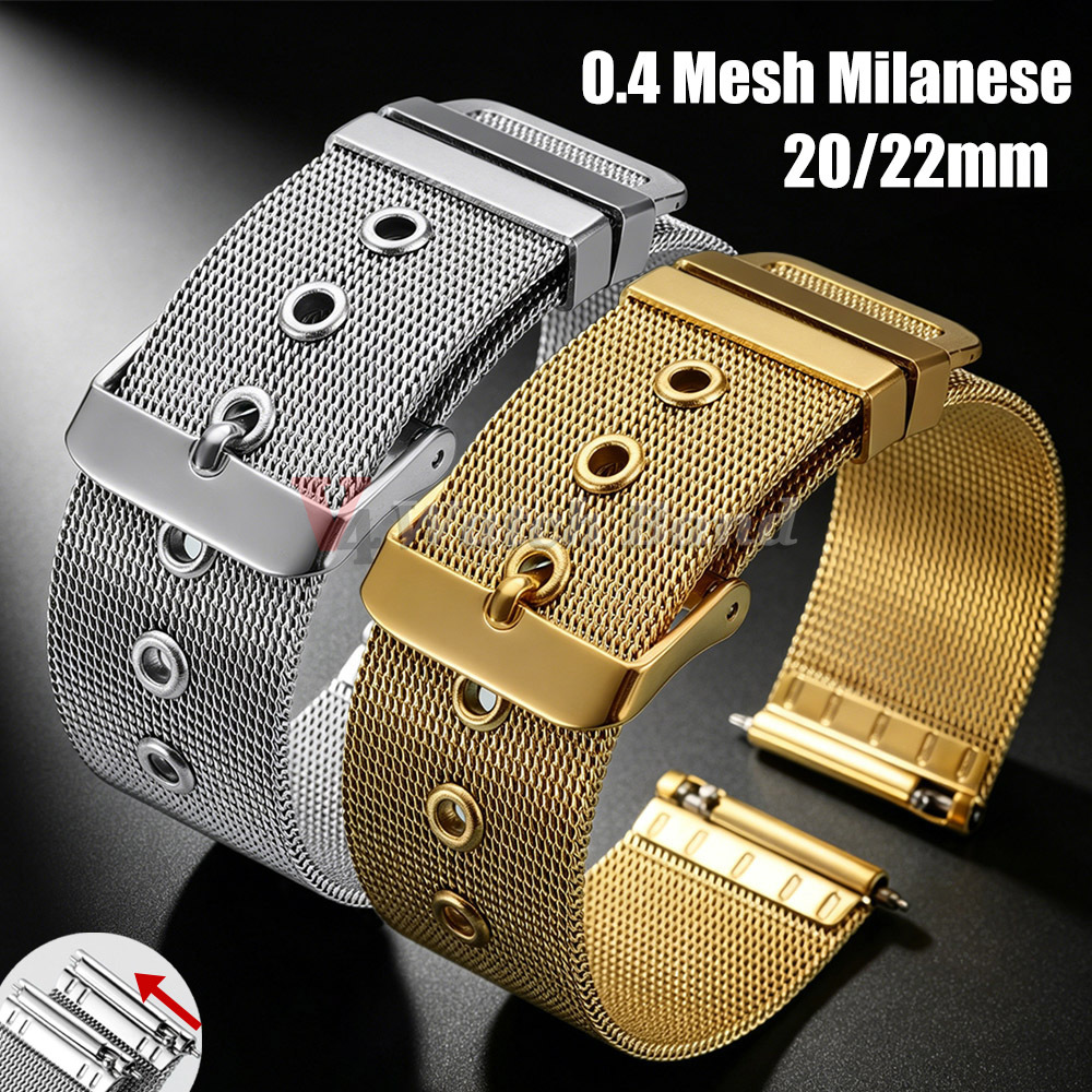 0.4 Mesh Milanese Strap Stainl – Mesh Strap Metal Bewertung und Preis