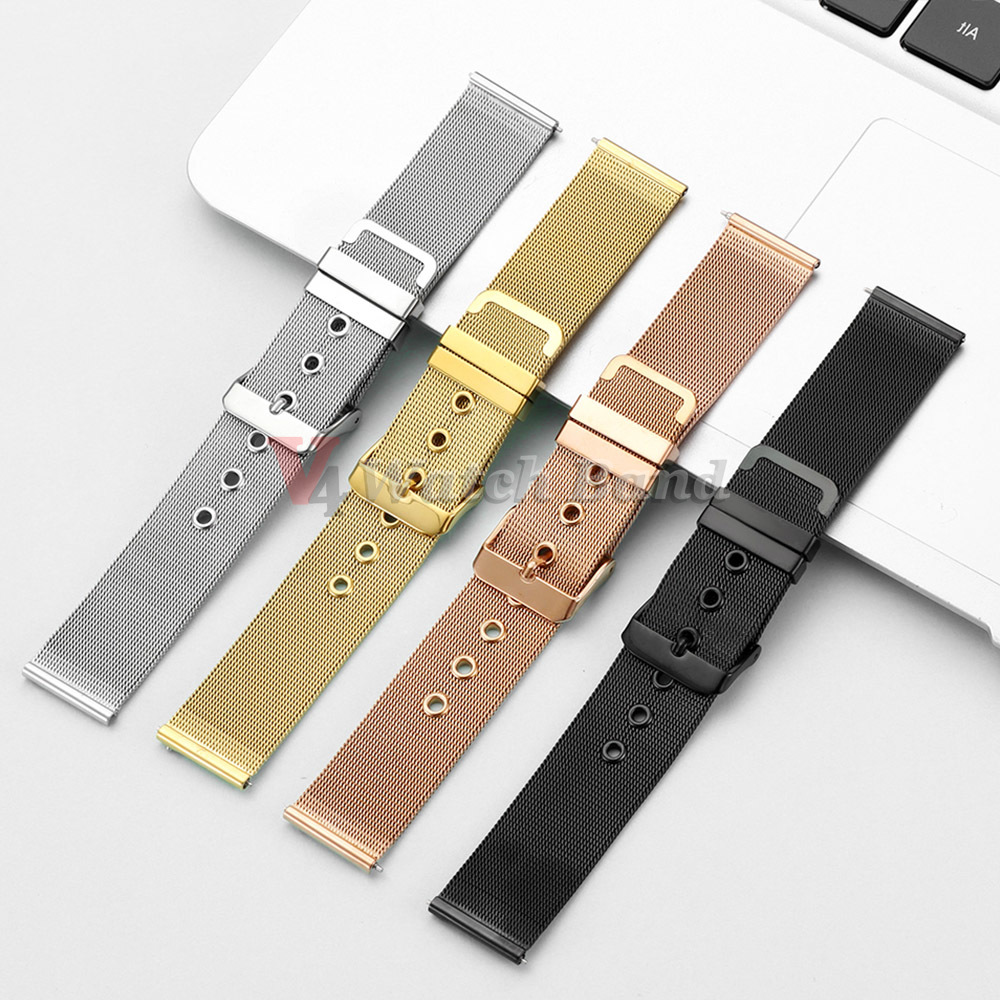 0.4 Mesh Milanese Strap Stainl – Mesh Strap Metal Bewertung und Preis