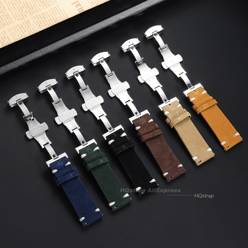 Suede Leather Watch Strap 18mm – Suede Strap Watch Bewertung und Preis