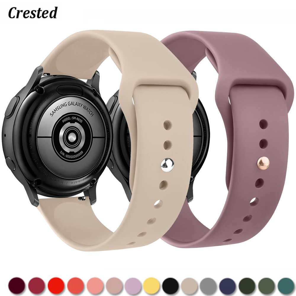 20mm/22mm strap For Samsung Ga – Silicone Watch Band 22Mm Bewertung und Preis