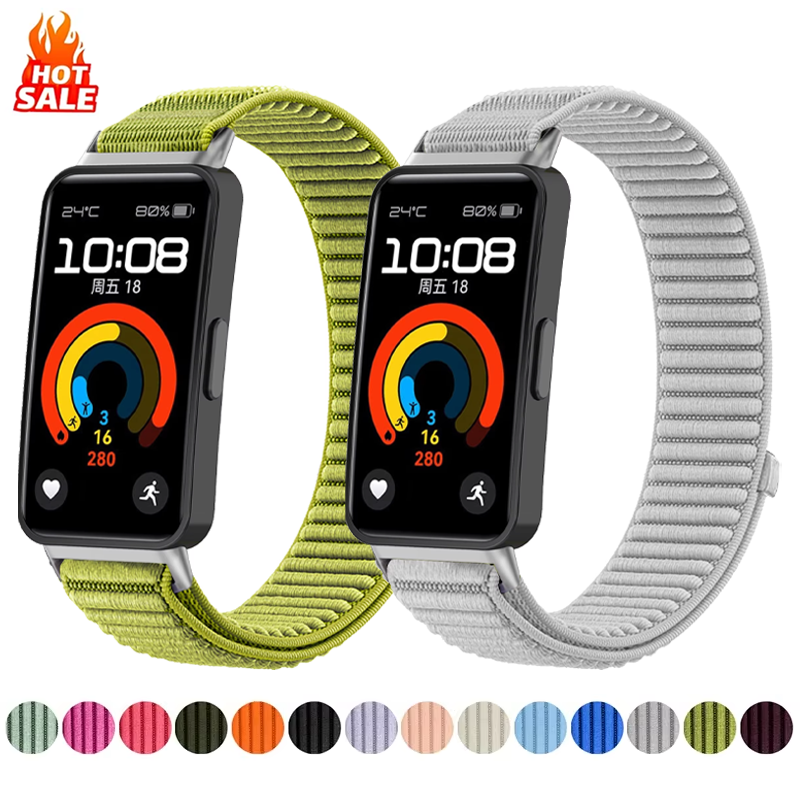 Nylon Loop Strap For Huawei Ba – Sport Loop Velcro Bewertung und Preis