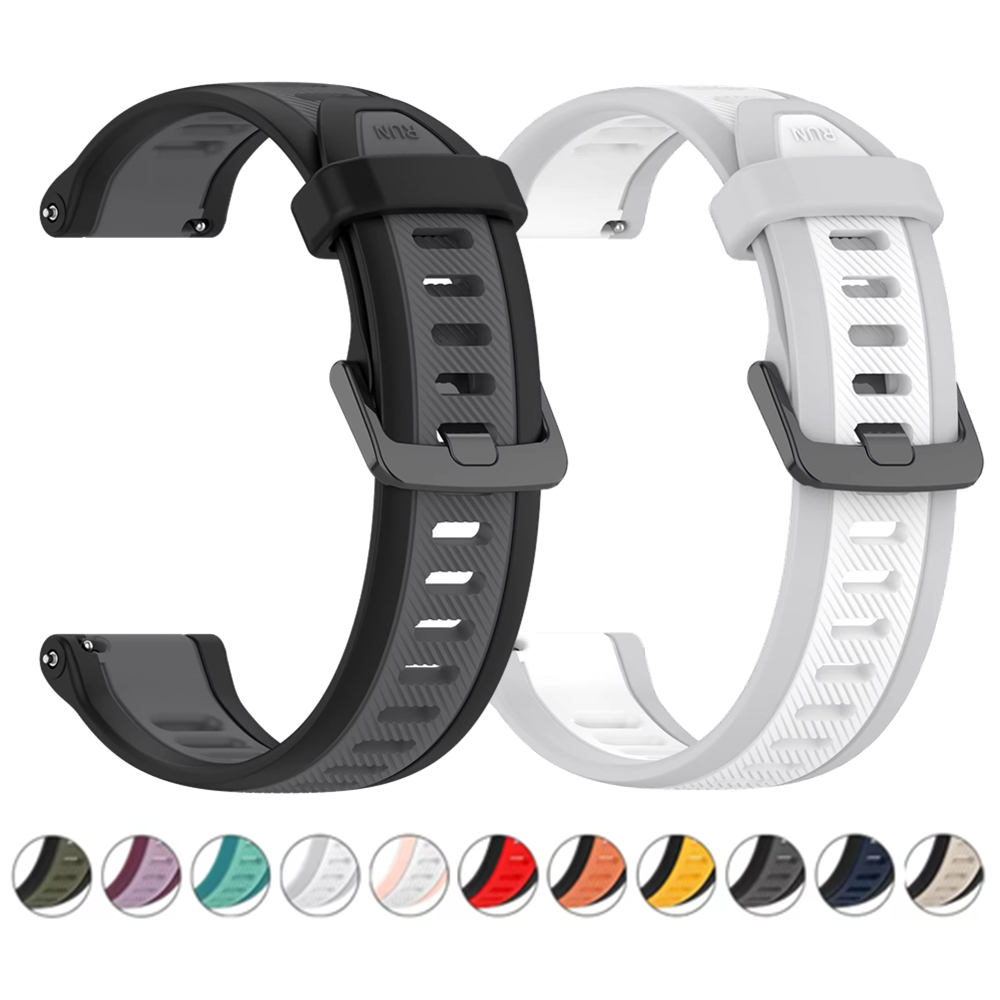 22mm 20mm 18mm Texture Silicon – Silicone Watch Band 22Mm Bewertung und Preis