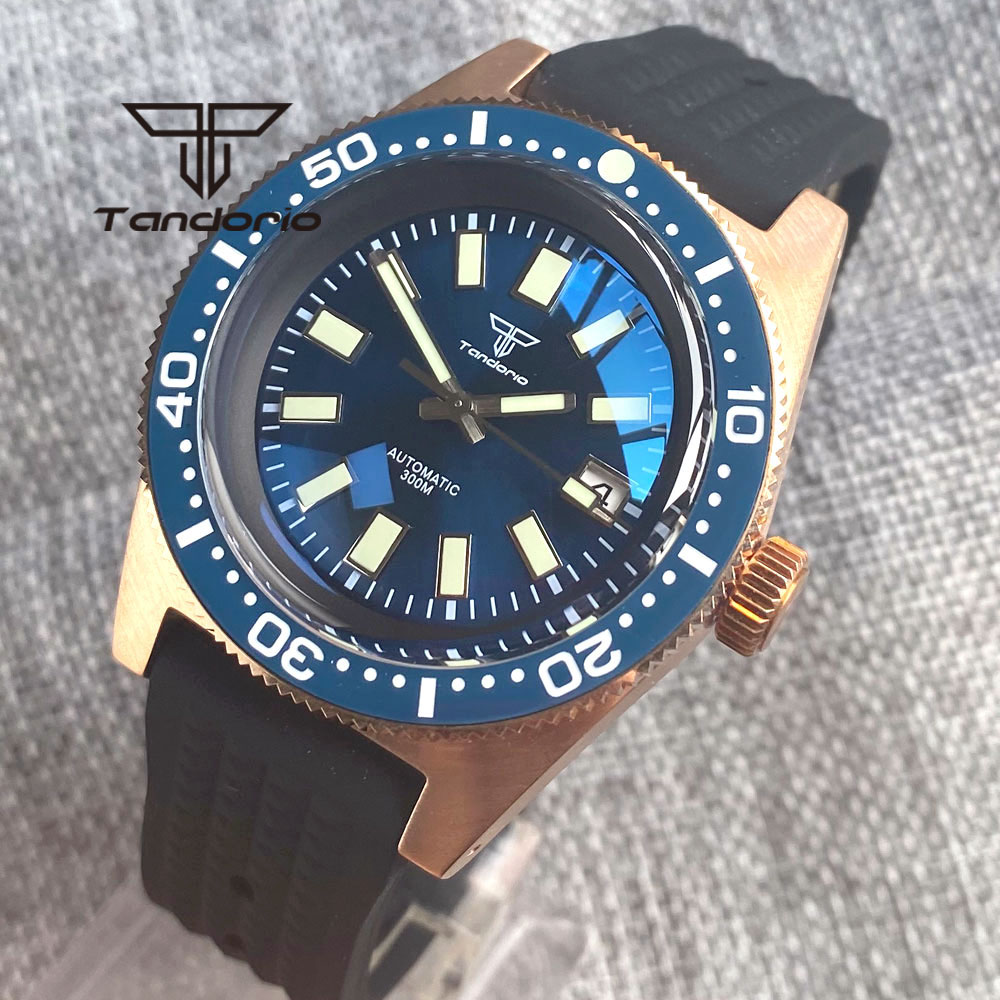Tandorio 62 MAS CUSN8 Solid Br – Rubber Strap Diver Bewertung und Preis
