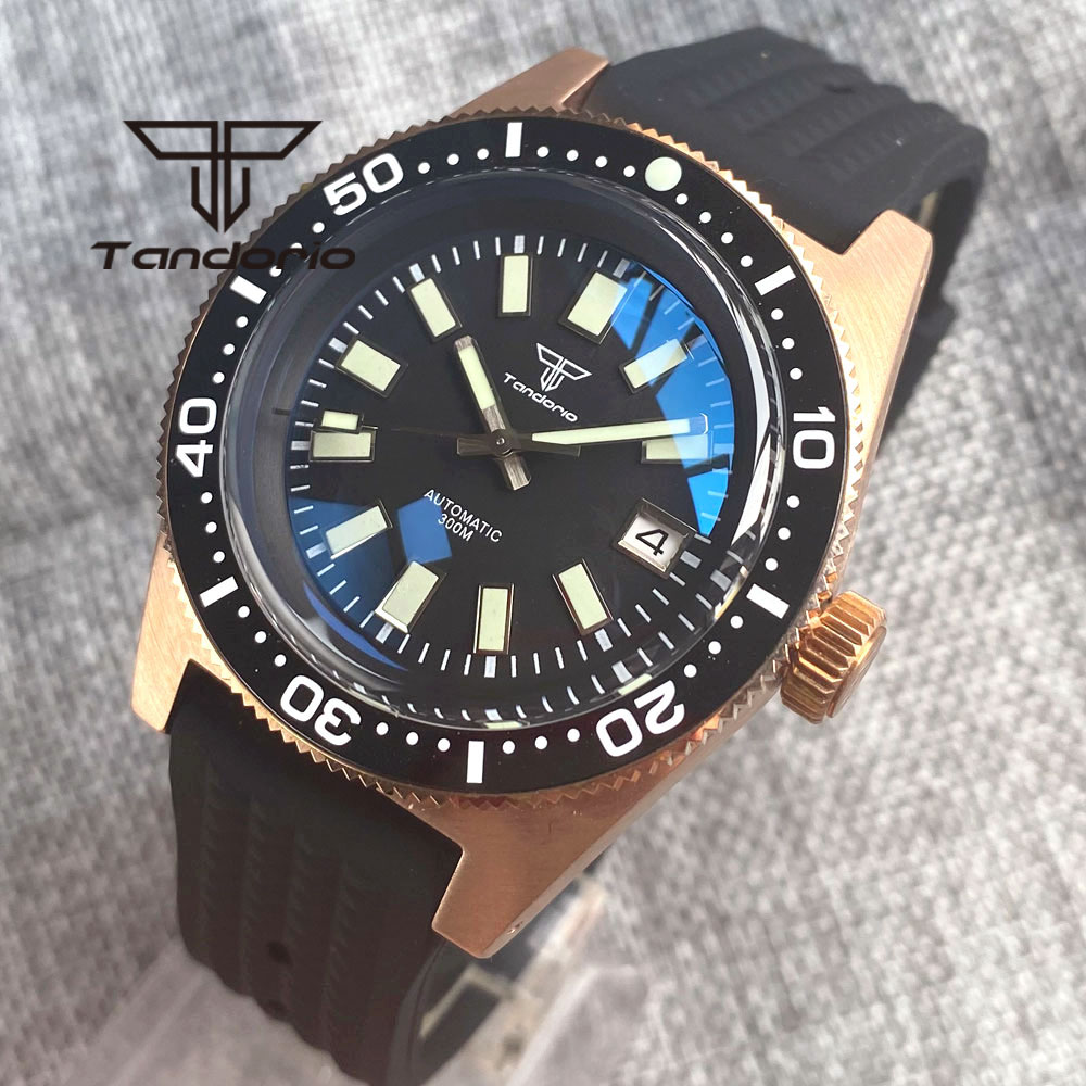 Tandorio 62 MAS CUSN8 Solid Br – Rubber Strap Diver Bewertung und Preis