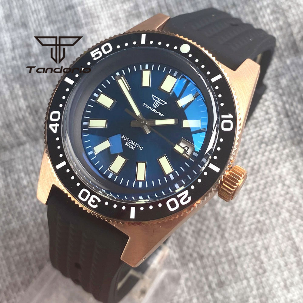 Tandorio 62 MAS CUSN8 Solid Br – Rubber Strap Diver Bewertung und Preis