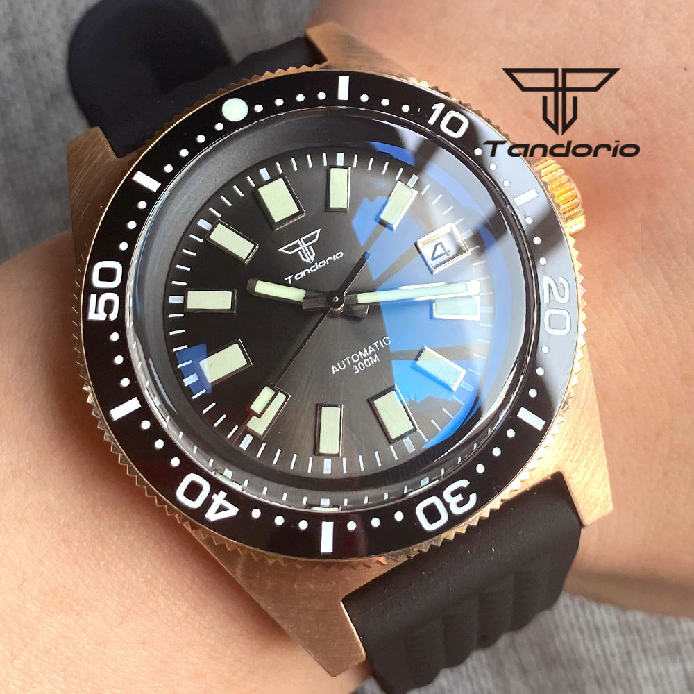 Tandorio 62 MAS CUSN8 Solid Br – Rubber Strap Diver Bewertung und Preis
