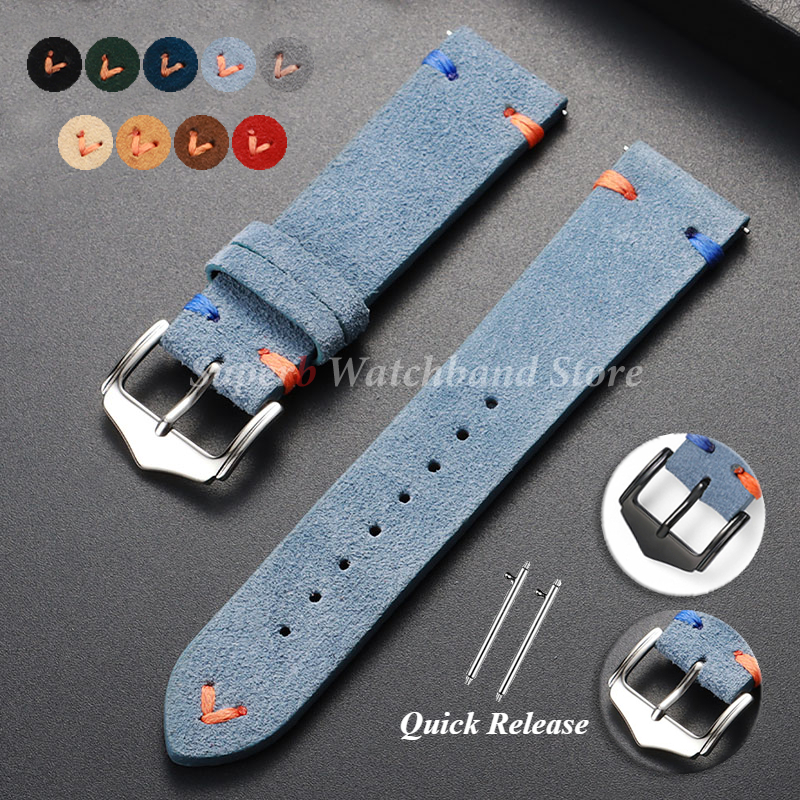 Suede Leather Watch Strap 18mm – Suede Strap Watch Bewertung und Preis