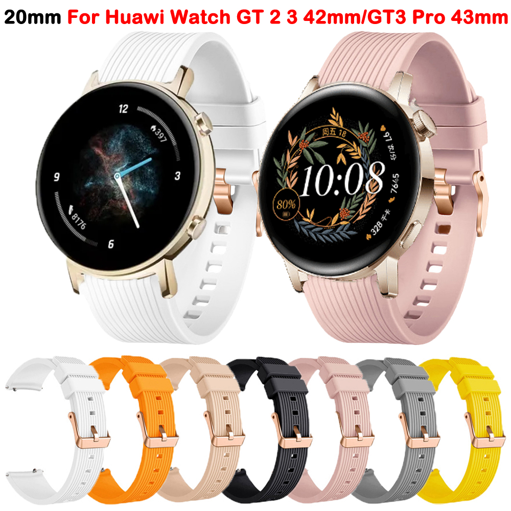 For Huawei GT2 42mm SmartWatch – Silicone Watch Band 22Mm Bewertung und Preis