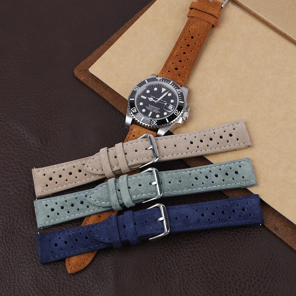 Suede Leather Watch Band 18mm  – Suede Strap Watch Bewertung und Preis