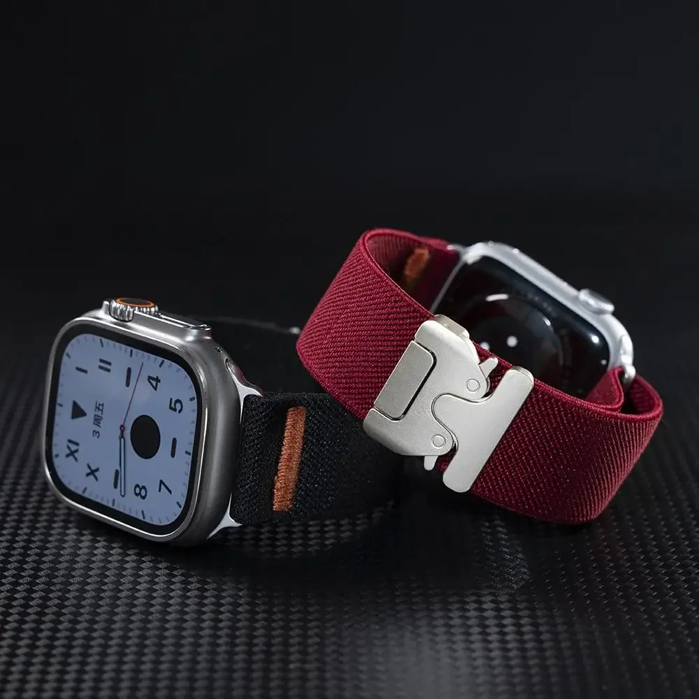 Nylon Strap for Apple Watch ba – Parachute Strap Elastic Bewertung und Preis