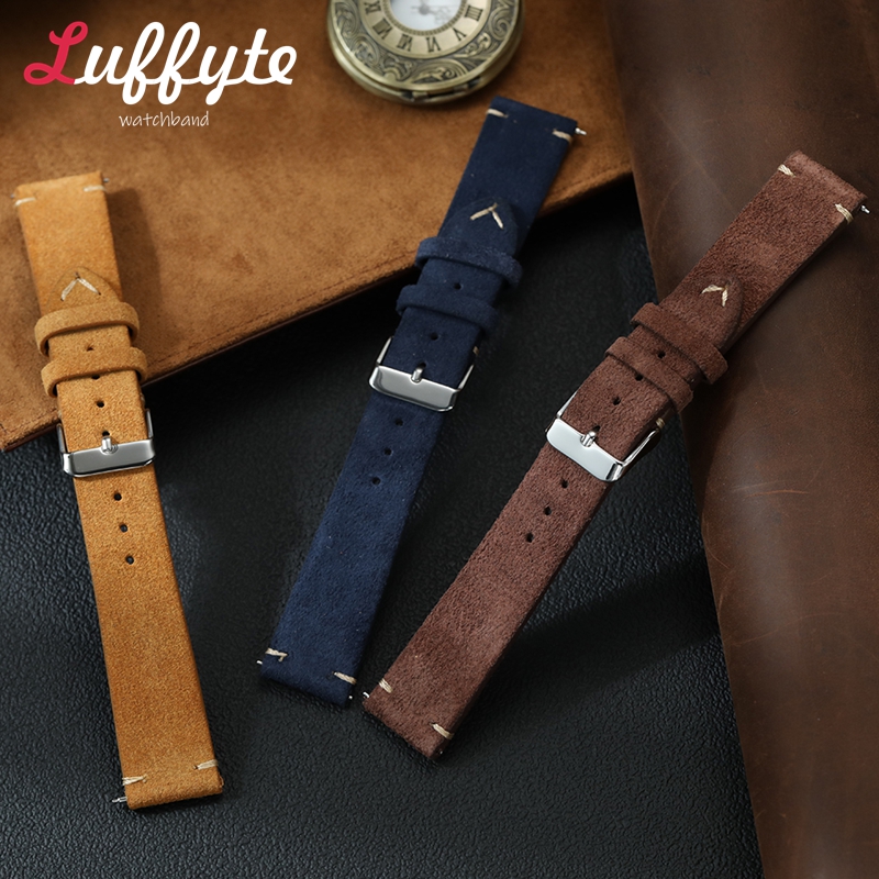 Vintage Suede Leather Watch Ba – Suede Strap Watch Bewertung und Preis