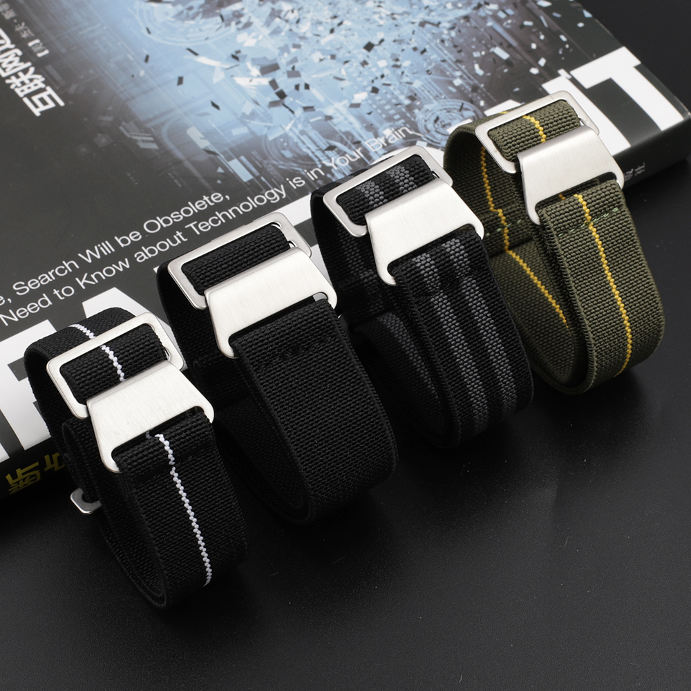 Nylon Watch Band 18mm 20mm 22m – Parachute Strap Elastic Bewertung und Preis