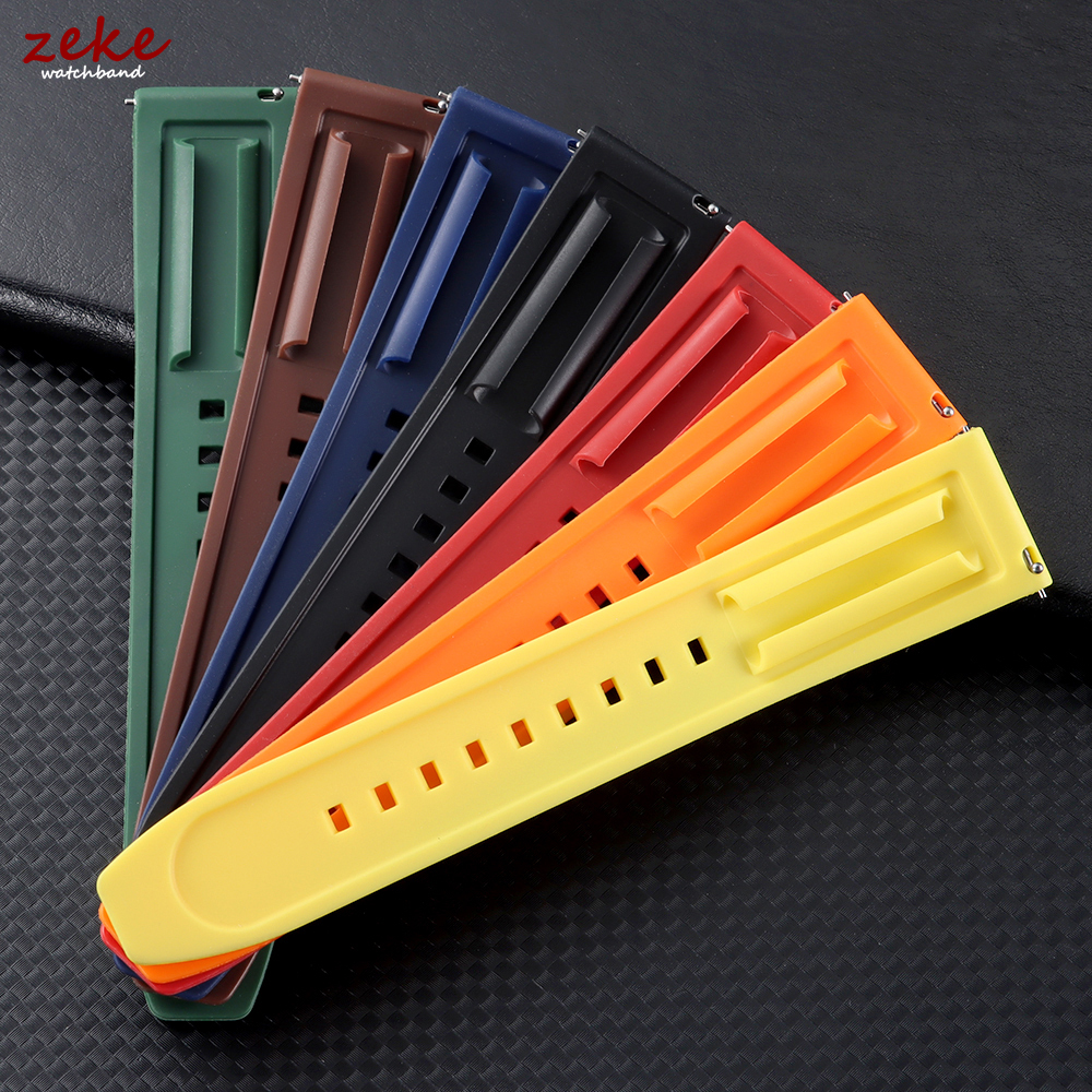 20mm 22mm Rubber Strap for Ome – Butterfly Clasp Deployant Bewertung und Preis