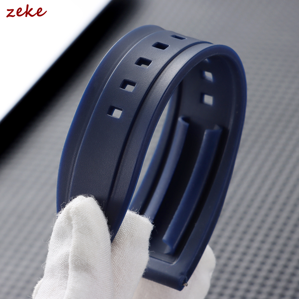 20mm 22mm Rubber Strap for Ome – Butterfly Clasp Deployant Bewertung und Preis