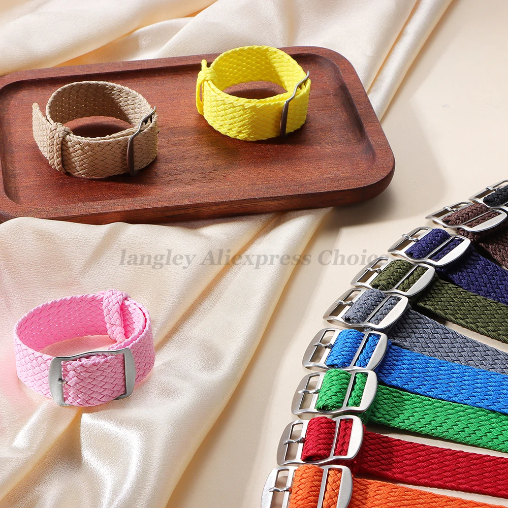 14mm 16mm 18mm 20mm 22mm Fabri – Perlon Strap Woven Bewertung und Preis