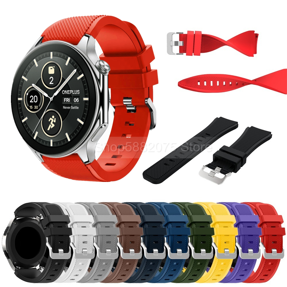 22mm Silicone Strap For OPPO W – Silicone Watch Band 22Mm Bewertung und Preis