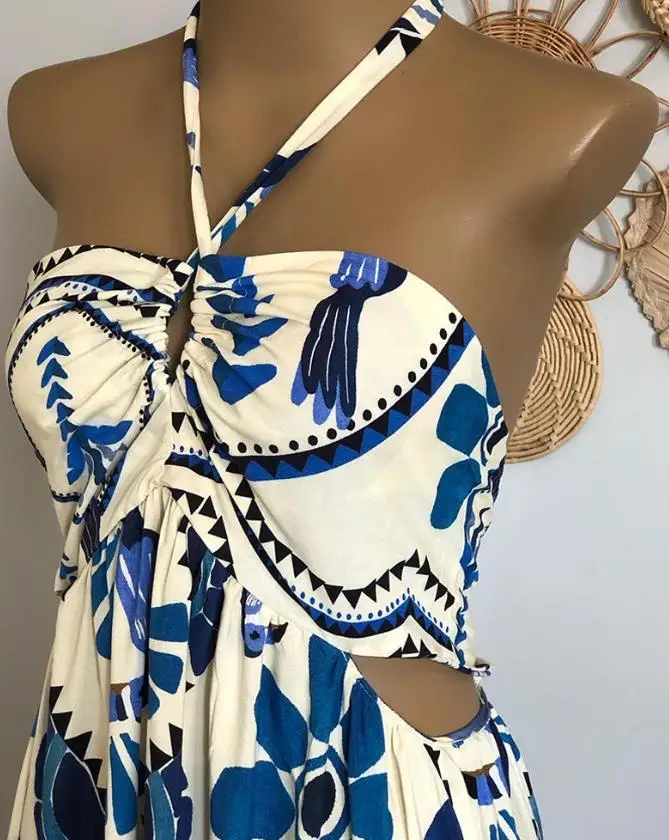 Summer Dress Woman  Vintage Tr – Tropic Strap Vintage Bewertung und Preis
