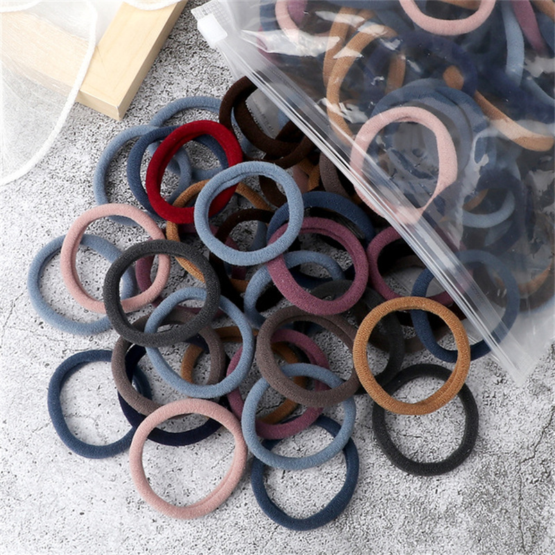 50PCS/Set Women Girls Basic Ha – Silicone Band Women Bewertung und Preis