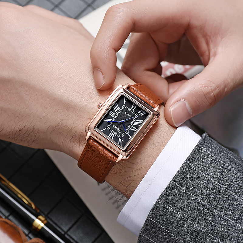 New Fashion Luxury Designer Re – Leather Watch Band Men Bewertung und Preis