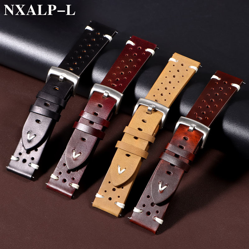 Retro Oil Wax Discoloration Le – Nato Strap Nylon Bewertung und Preis
