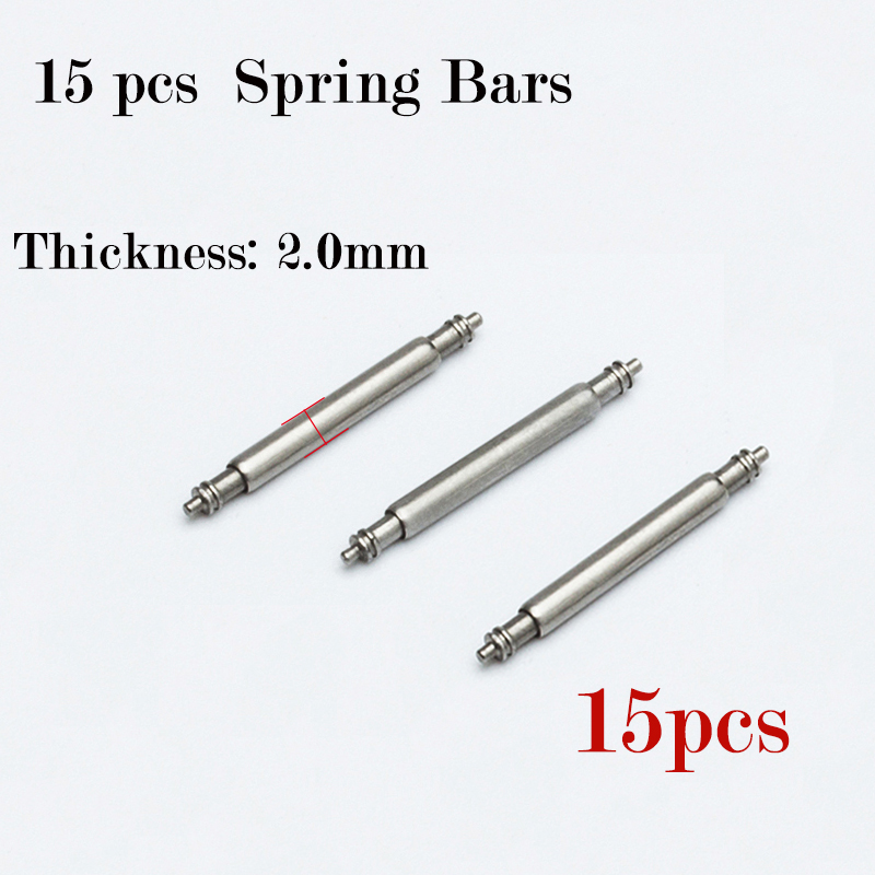15pcs Watch Band Pin 2.0mm Dia – Spring Bar Tool Set Bewertung und Preis