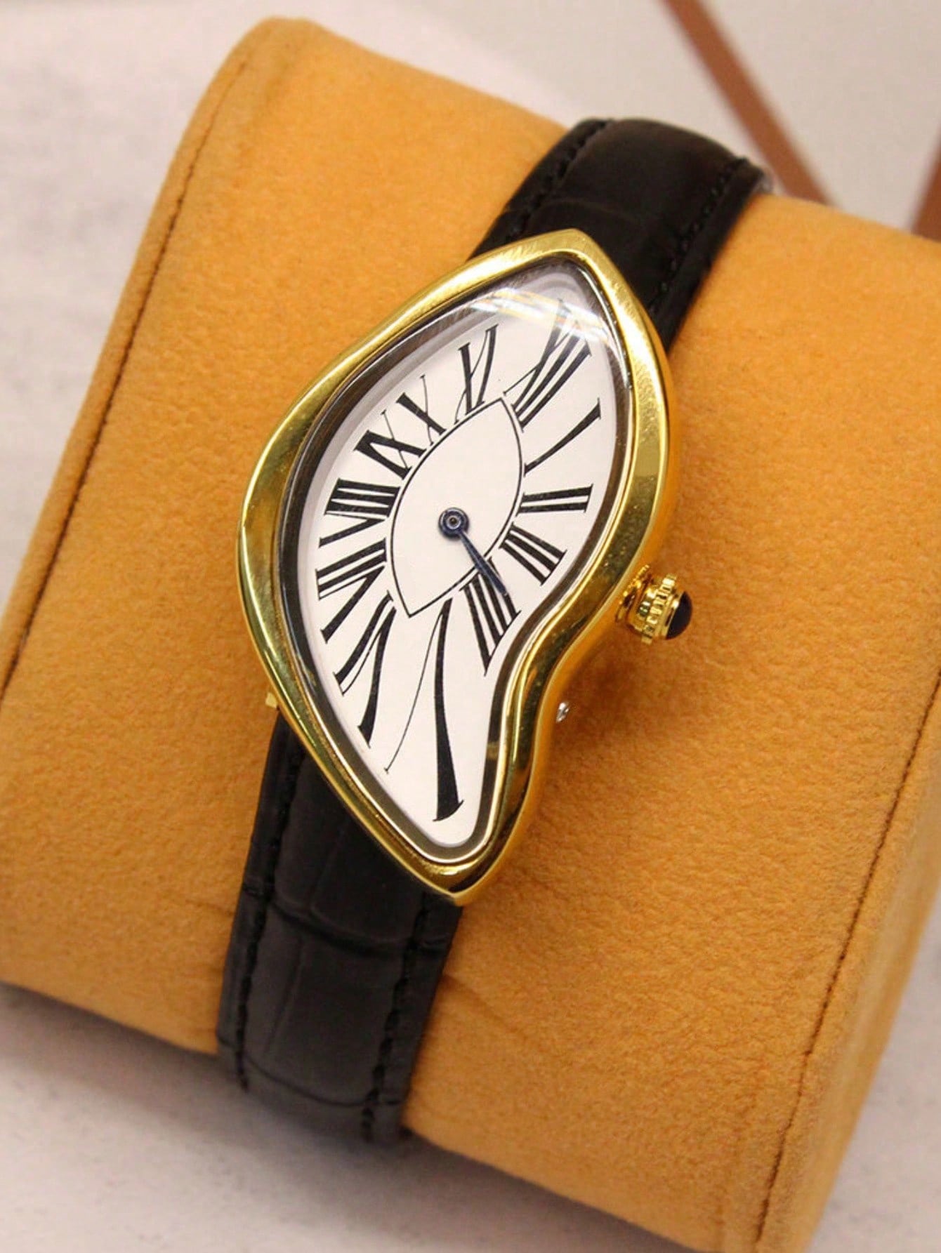 Creative Melt Luxury Watch for – Leather Watch Band Men Bewertung und Preis