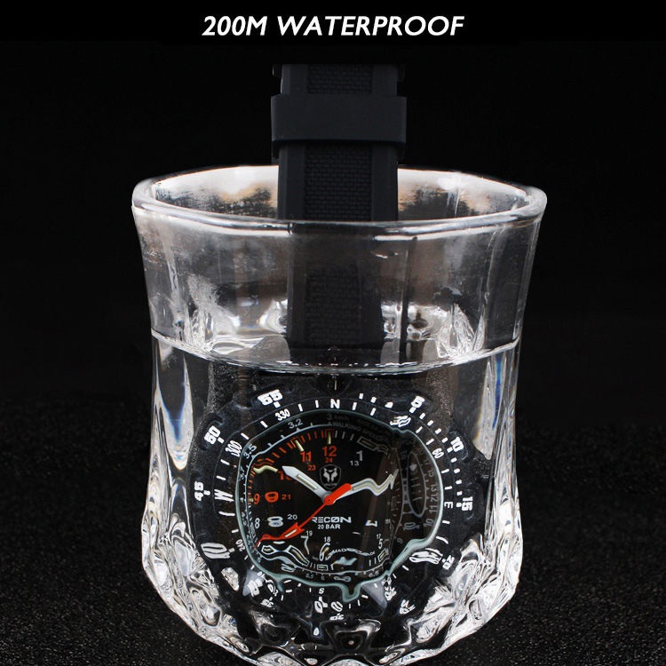 Hnlgnox Mens Pilot Watches Spo – Rubber Strap Diver Bewertung und Preis