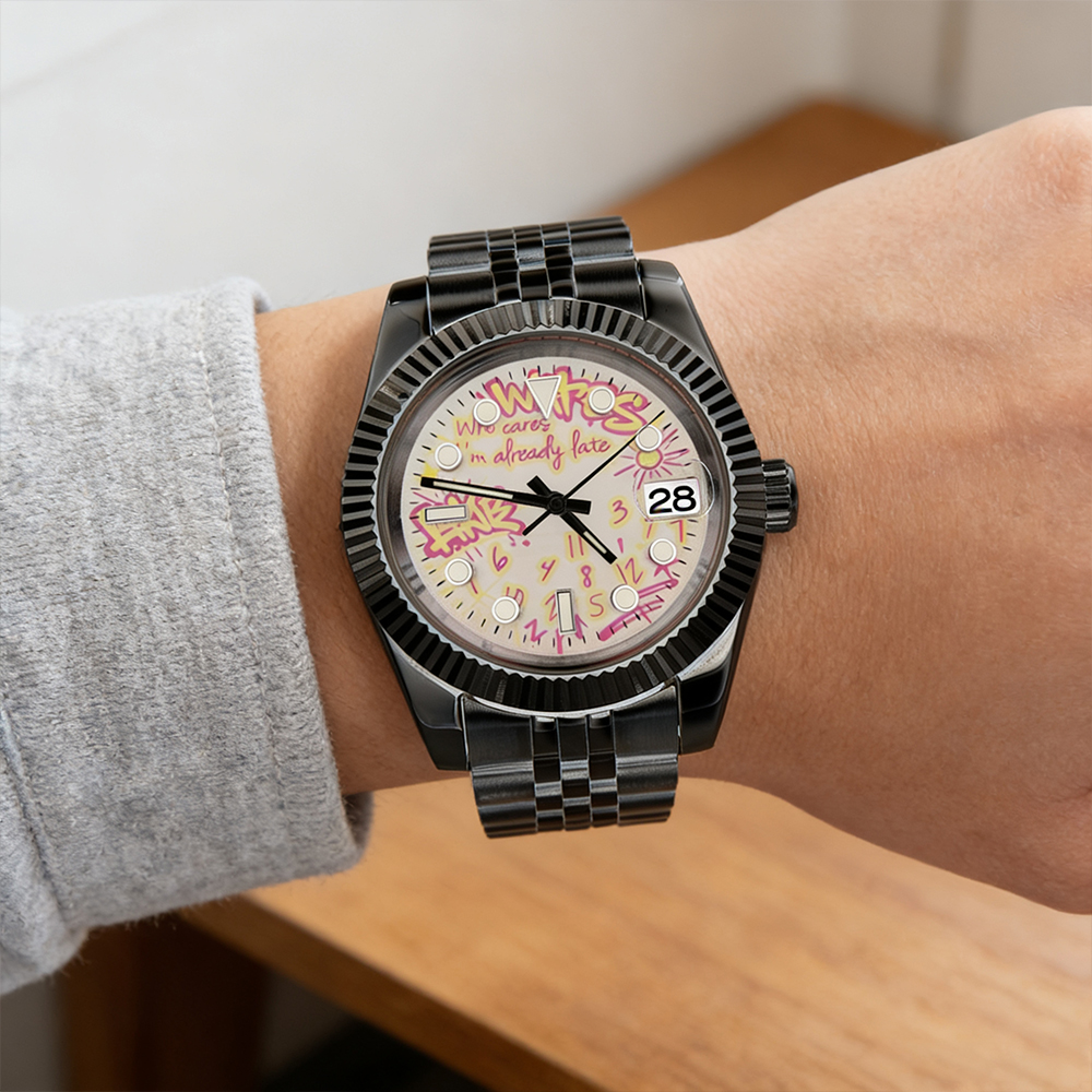 Graffiti watch Luxury Watch ch – Stainless Bracelet Diver Bewertung und Preis