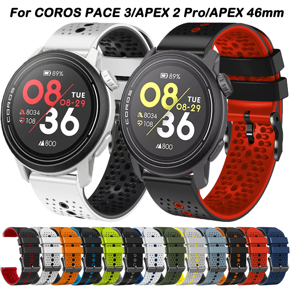 22mm Silicone Band For COROS P – Silicone Watch Band 22Mm Bewertung und Preis