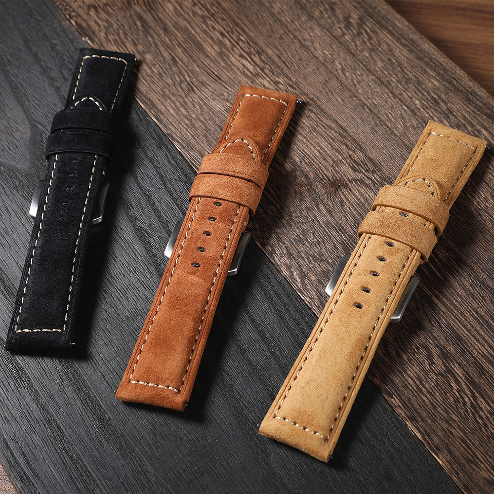 Genuine Suede Watch Strap 22mm – Suede Strap Watch Bewertung und Preis