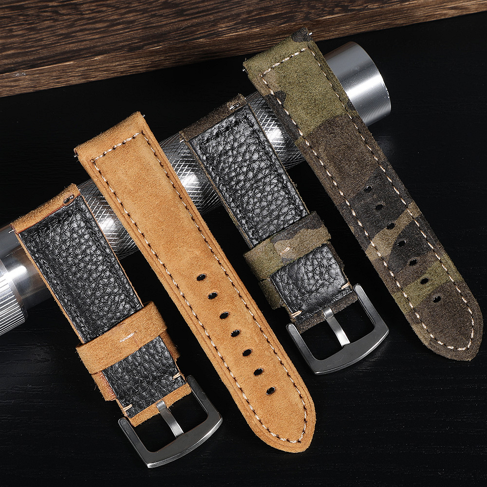 Genuine Suede Watch Strap 22mm – Suede Strap Watch Bewertung und Preis
