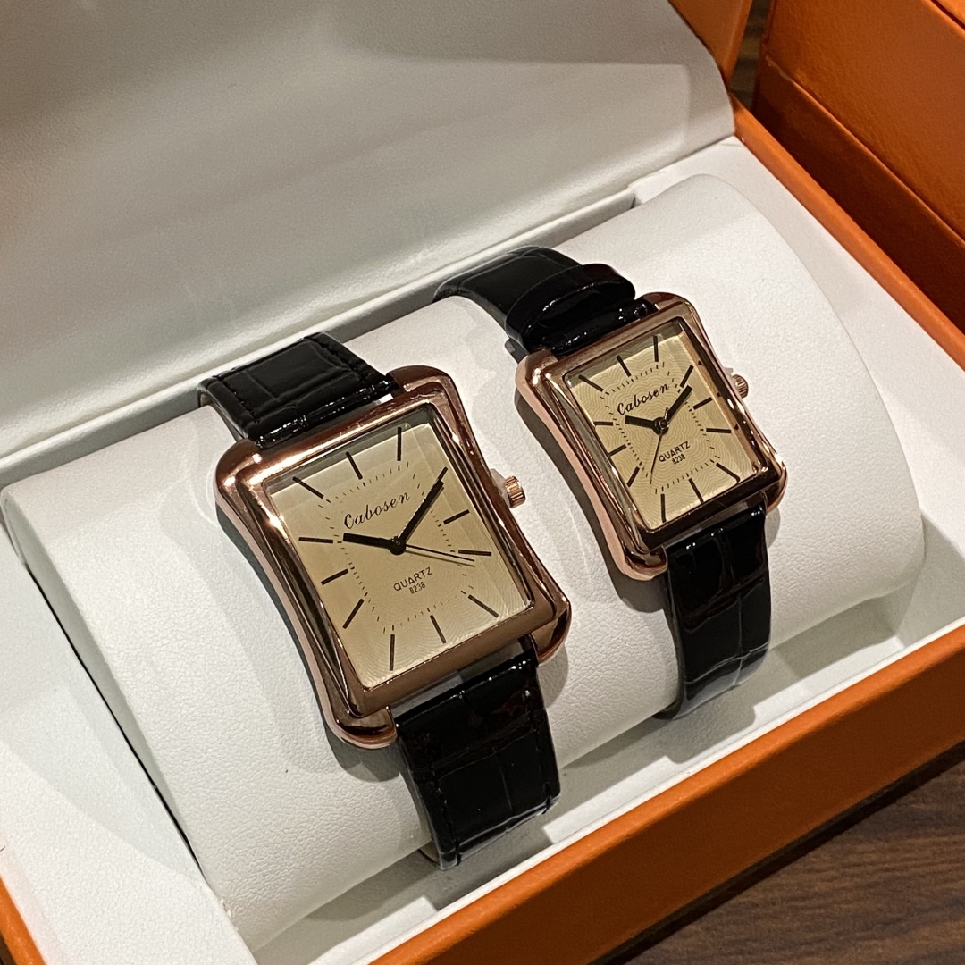 Couple Watch Quartz Movement B – Leather Watch Band Men Bewertung und Preis