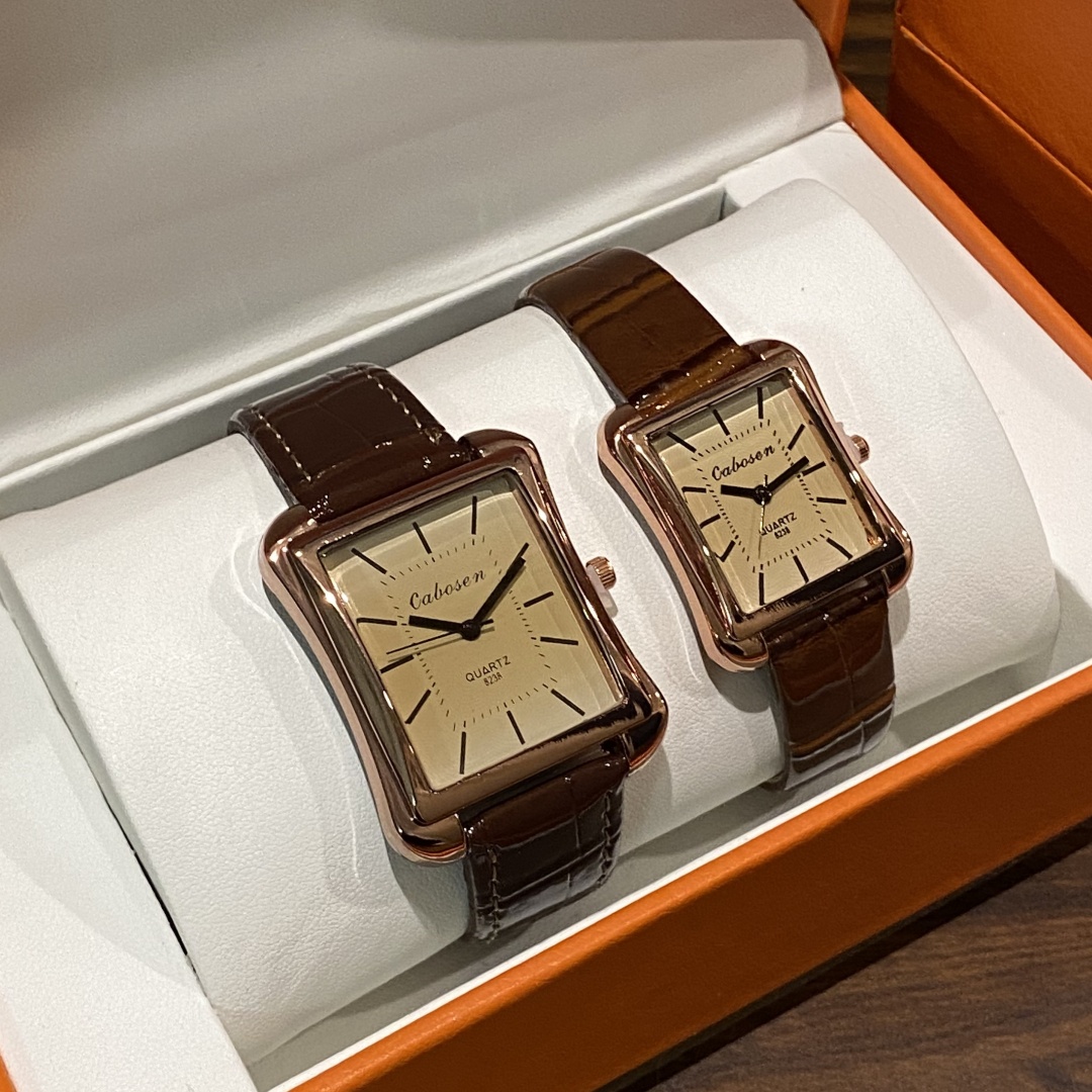 Couple Watch Quartz Movement B – Leather Watch Band Men Bewertung und Preis