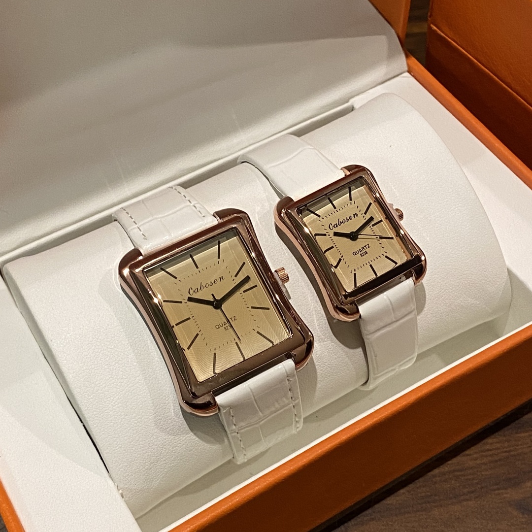 Couple Watch Quartz Movement B – Leather Watch Band Men Bewertung und Preis