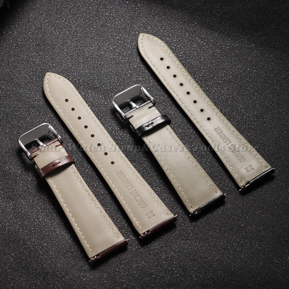 Genuine Leather Wristwatch Ban – Leather Strap Quick Release Bewertung und Preis