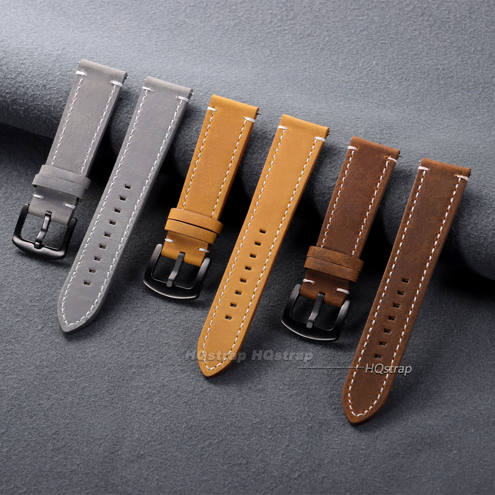 Vintage Calfskin Leather Watch – Leather Strap Quick Release Bewertung und Preis