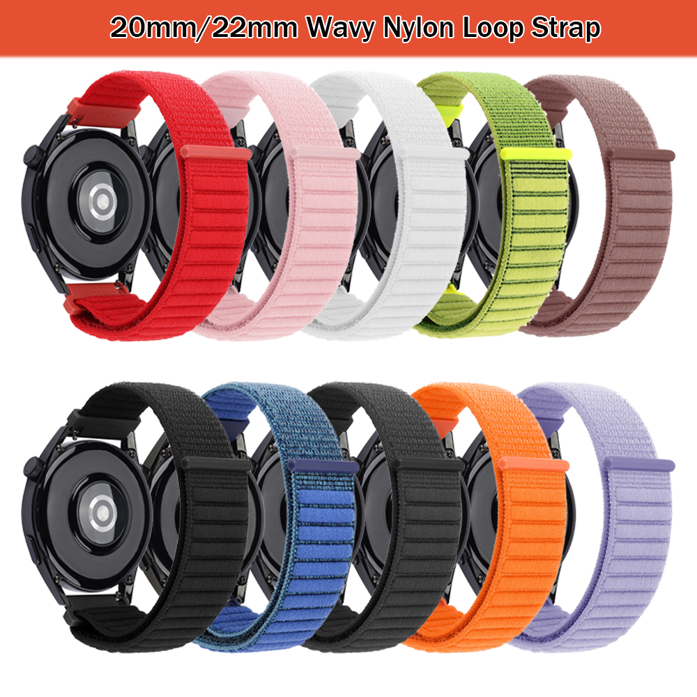 20mm 22mm Nylon Sport Strap Fo – Sport Loop Velcro Bewertung und Preis
