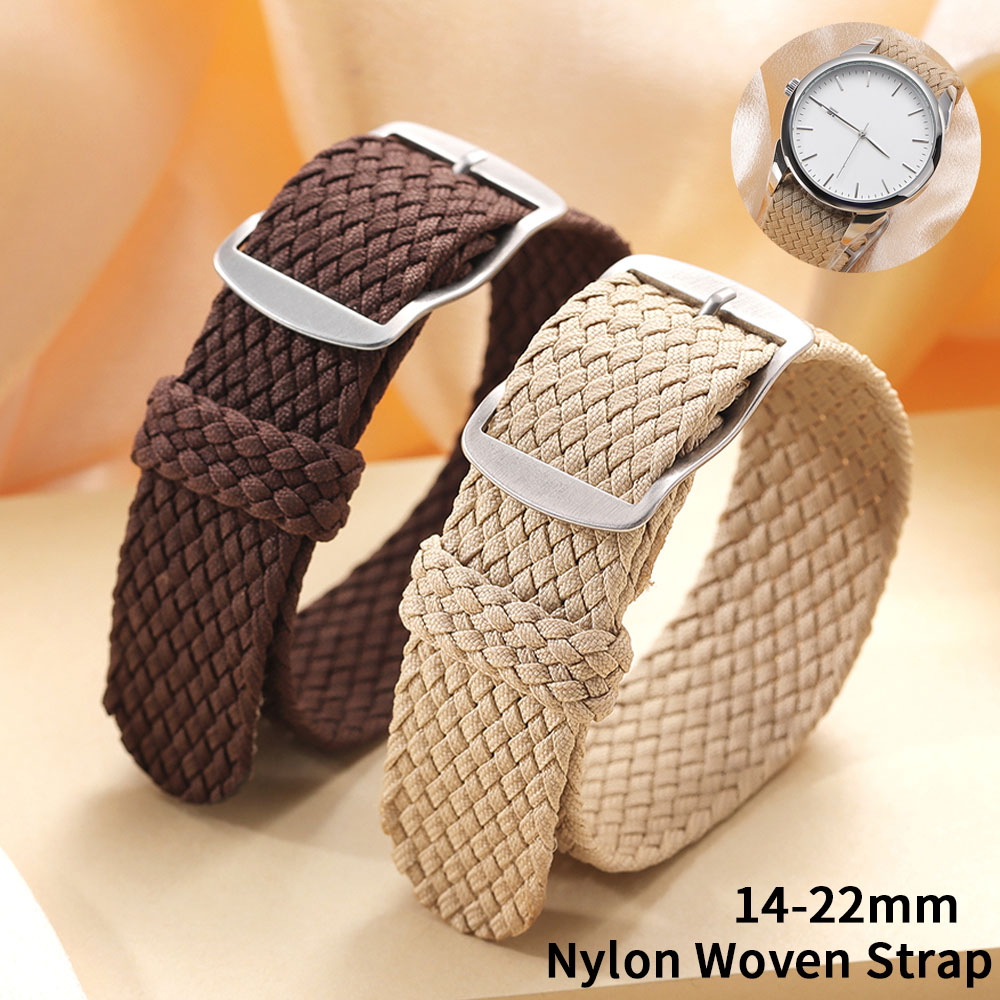 14mm 16mm 18mm 20mm 22mm Woven – Perlon Strap Woven Bewertung und Preis