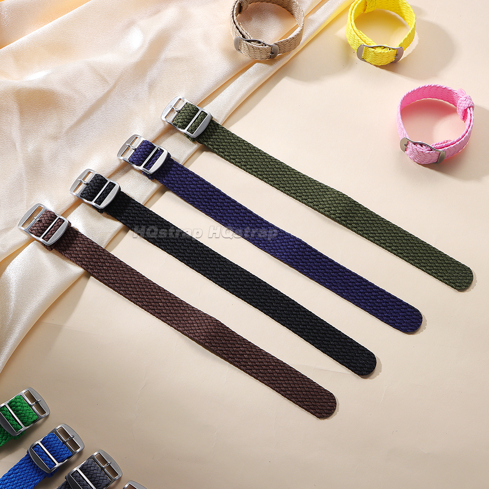 14mm 16mm 18mm 20mm 22mm Woven – Perlon Strap Woven Bewertung und Preis