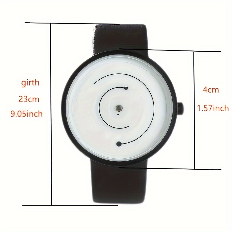 Fashion Creative Watch Men Spo – Leather Watch Band Men Bewertung und Preis